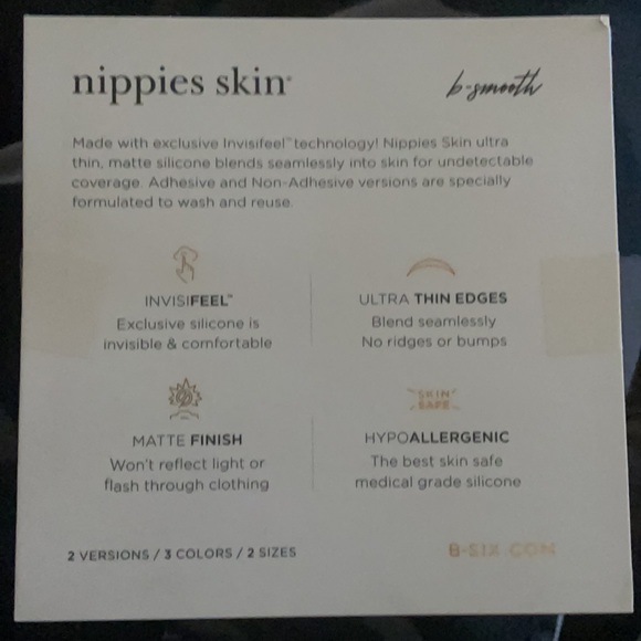 NIPPIES SKIN ASSORTED WITH ADHESIVE NIPPLE CONCEALER - Picture 2 of 3